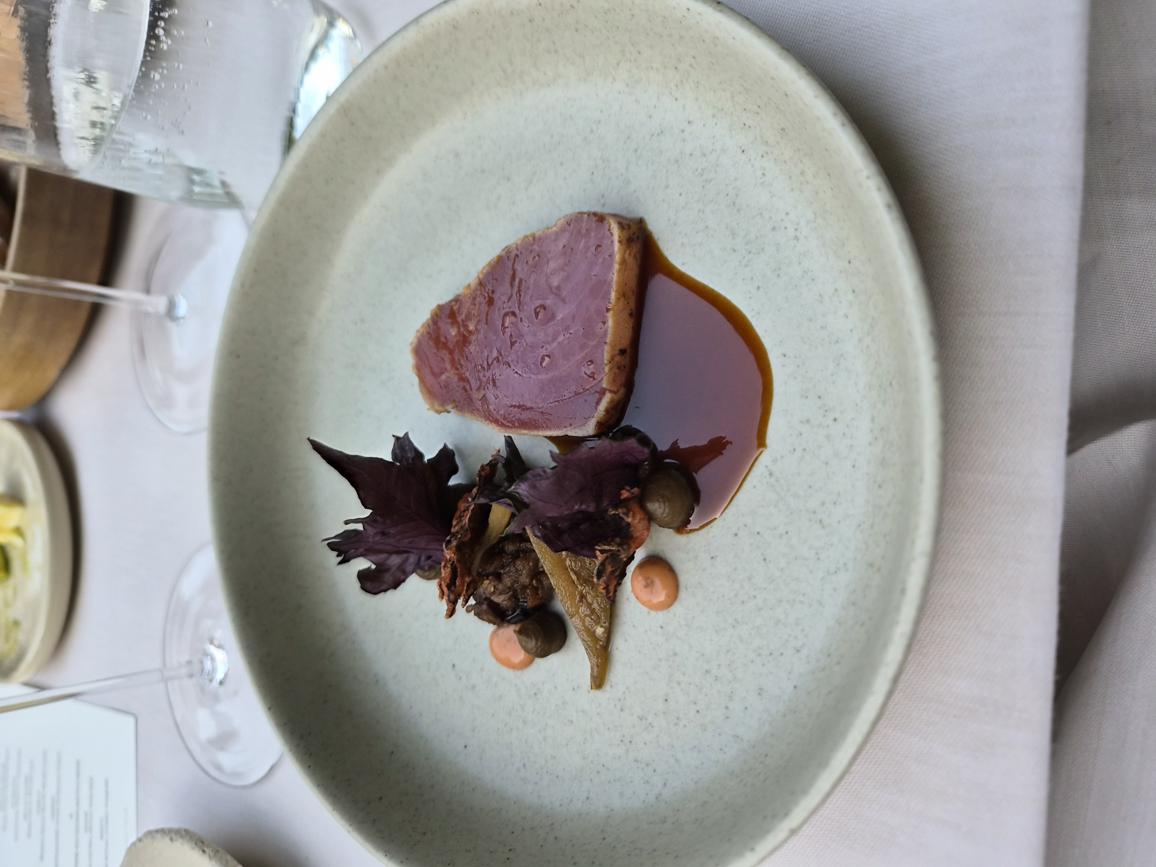 Thunfisch im Restaurant Stucki
